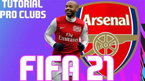 fifa 21 tutorial face i thierry henry icon [pro clubs] youtube