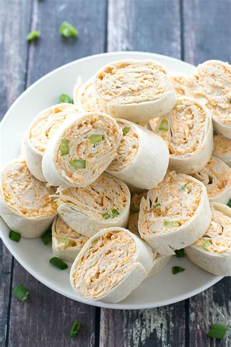 Buffalo Chicken Pinwheels Mother Thyme