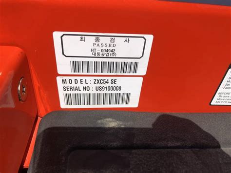 Kioti ZXC54SE Zero Turn For Sale Riding Mower 8273