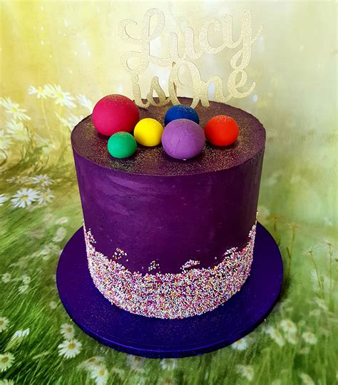 Purple High Top Birthday Cake | Birthday cake, Cake, Birthday