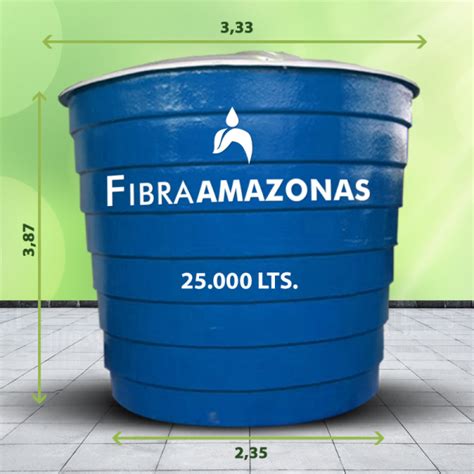 Caixas Dágua em fibra de vidro Lts FIBRA AMAZONAS