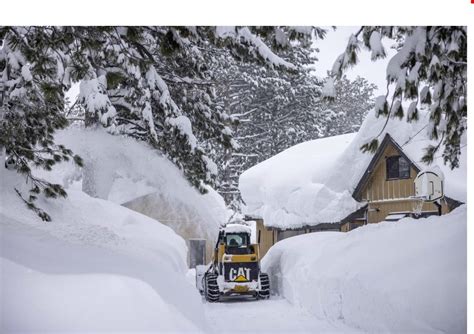 Snowmageddon Mammoth Mountain Ski Resort In California Closed Due To