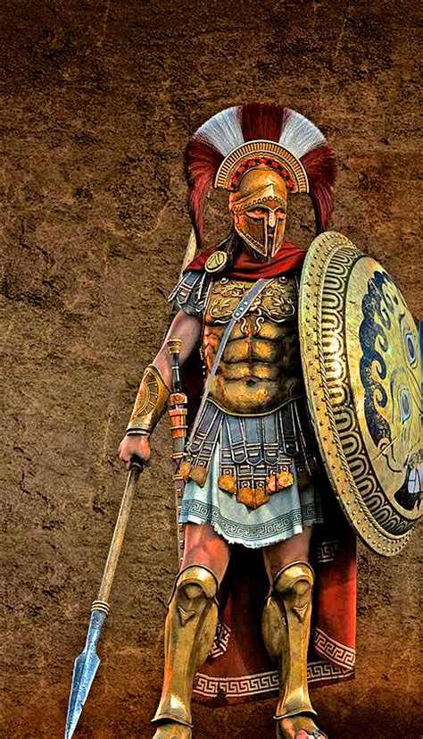 Lakedaemonion Greek Warrior Ancient Armor Greek History