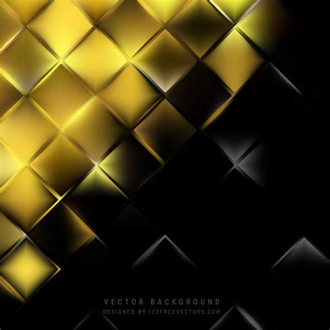 Black Gold Square Background Free Vector By 123freevectors On Deviantart