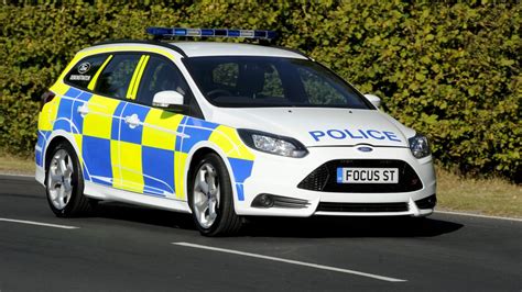 Fords Focus St Police Car Makes Us Want The Ticket
