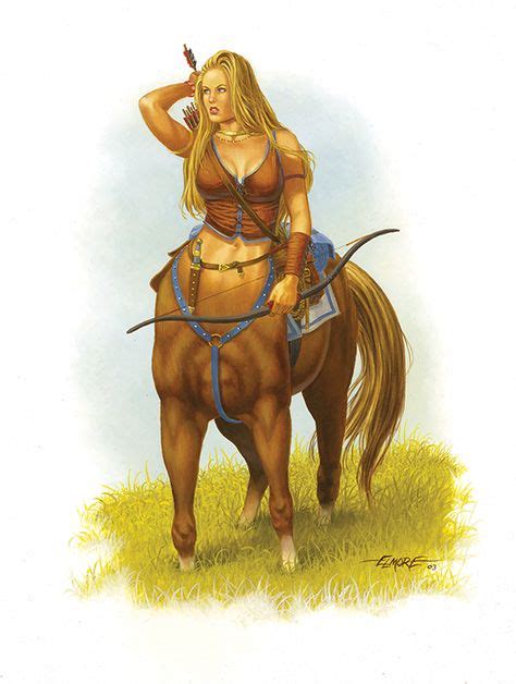 Centaur Archer With Images Female Centaur Centaur Character Portraits