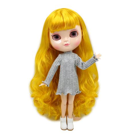 Icy Doll With Small Breast Azone Body Natural Skin Yellow Hair Bl3038 1