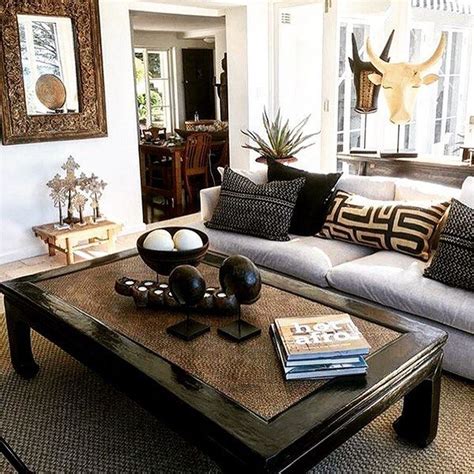 10 African Inspired Living Room Decoomo