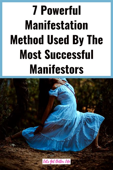 7 Powerful Manifestation Method Used By The Most Successful Manifestors