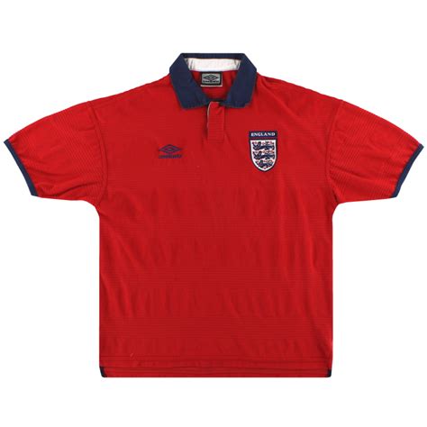 1999 01 England Umbro Away Shirt L Retro England Shirts