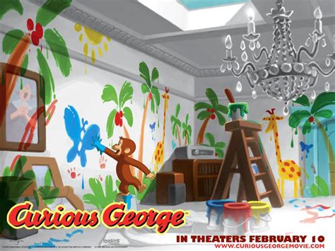 We also used lots of firetrucks around the room. curious george … | Baby decor, Wall design, Curious george