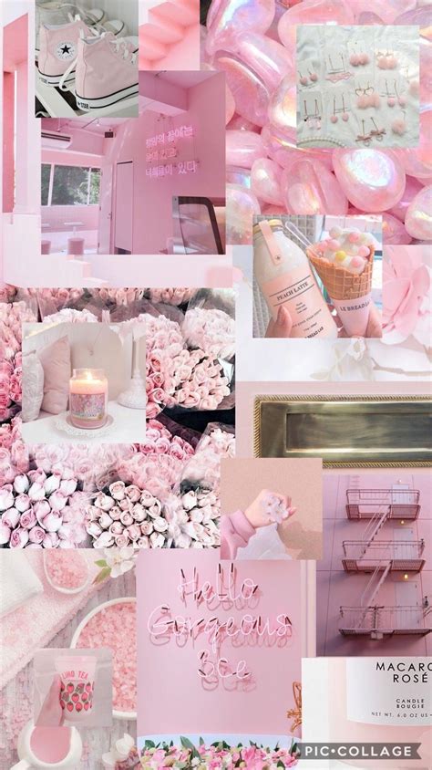 Neon Pink Aesthetic Wallpaper Collage 40 High Quality Aesthetic Wall