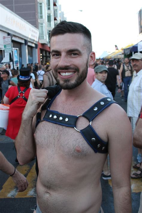 Cute Bare Chested Naked Hunk Folsom Street Fair Flickr