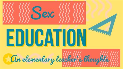 Let’s Talk About Sex Education Youtube