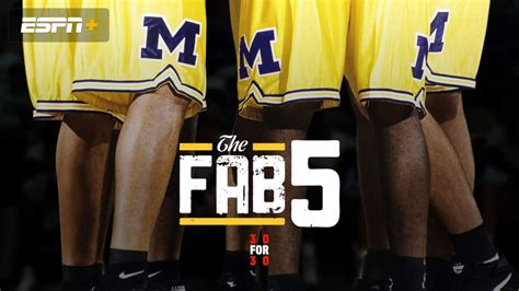 The Fab Five Watch Espn