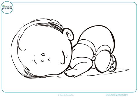 Dibujos de Bebés para Colorear (También Recién Nacidos)