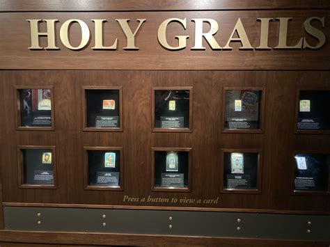 The Baseball Hall of Fame’s holy grail baseball cards. Pics
