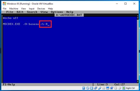 Install And Configure Windows 95 Using Oracle Virtualbox Socket 3