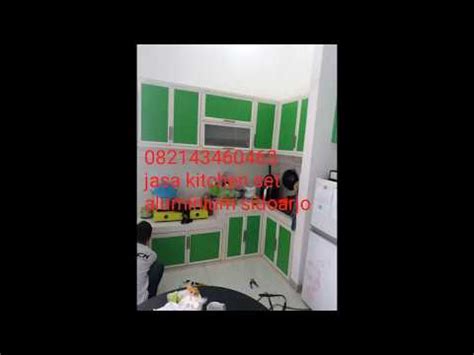 Untuk bahan finishing ini meliputi :. jasa aluminium sidoarjo : biaya pembuatan kitchen set ...