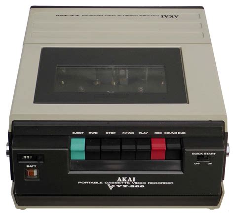 Akai Vt 300 Cassette Portapack Vk Cassette Vt350
