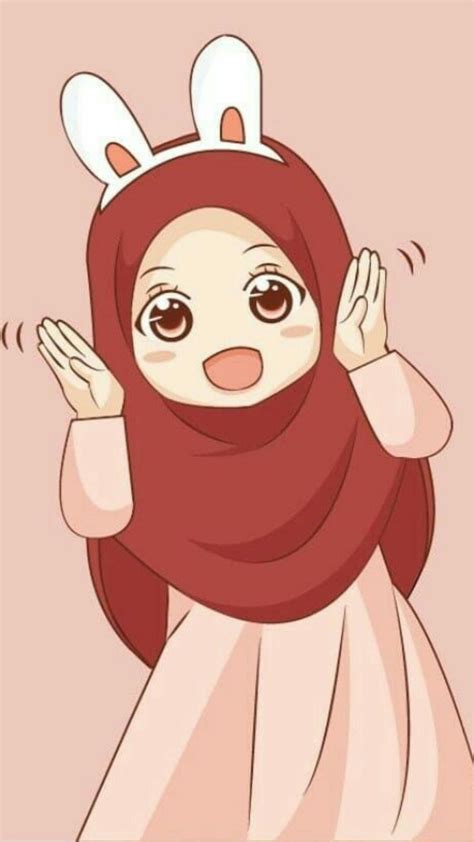 Awasome Gambar Kartun Muslimah Cute Ideas