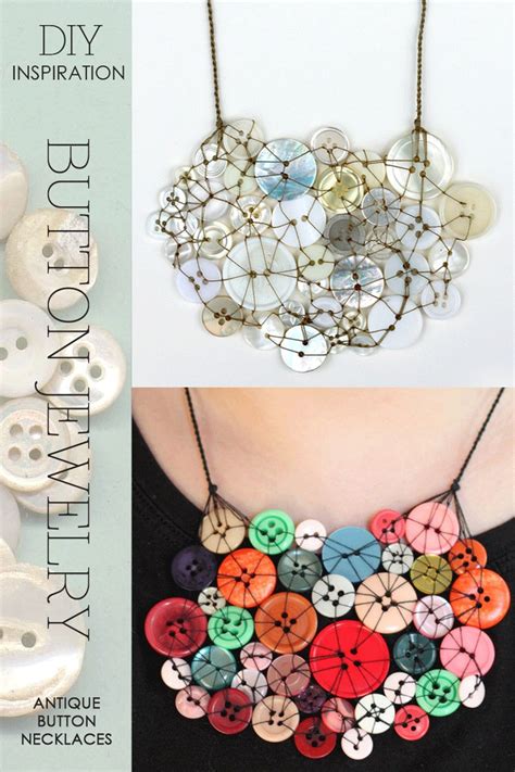 11 Easy Diy Buttons Jewelry Projects Making Jewelry From Buttons