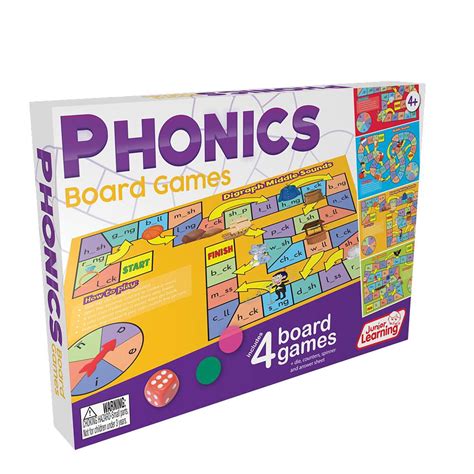 Junior Learning Phonics Learning Educational Board Games