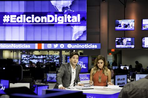 En Fotos El Estreno De La Edición Digital Del Noticiero Univision