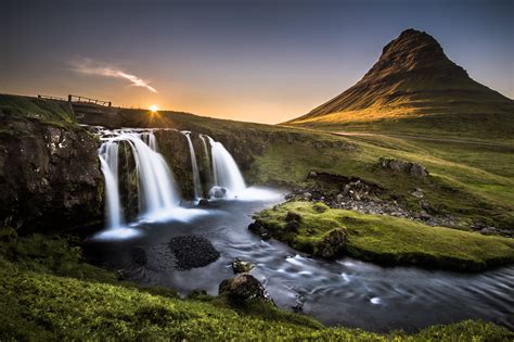 Kirkjufellsfoss Iceland Sunrise Sunset Times