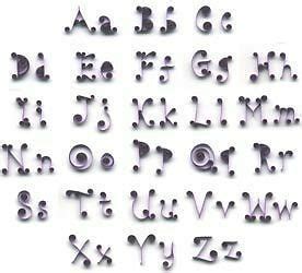 Help children learn the alphabet with these free printable alphabet flashcards. Alphabet Letters Quilling Kit includes Designs, Paper | eBay