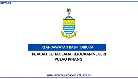 Request for proposal (rfp) cadangan pembangunan dan pengurusan kompleks akademi badminton pulau pinang. Pejabat Setiausaha Kerajaan Negeri Pulau Pinang • Kerja ...