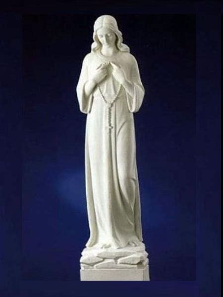 Blessed Virgin Mary Garden Marble Statue Dsf C56 Danang Sculpture