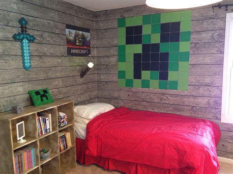 Minecraft Shelf Wallpaper Home Animate