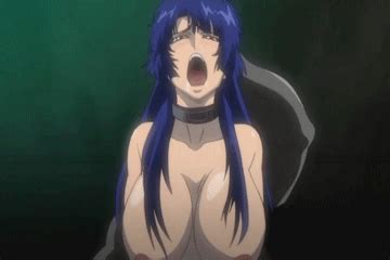 Rule Animated Blue Hair Bouncing Breasts Breasts Choker Closed