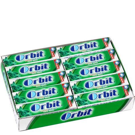Orbit Spearmint Gum Sticks 20ct Box • Wrigley Sugar Free Gum