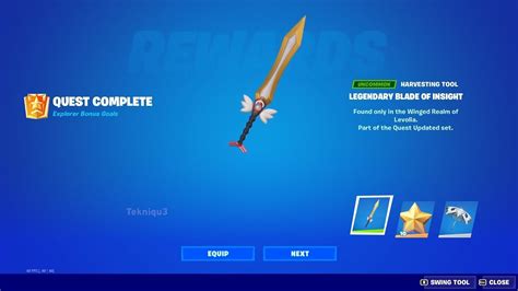 How To Get The Legendary Blade Of Insight Pickaxe In Fortnite