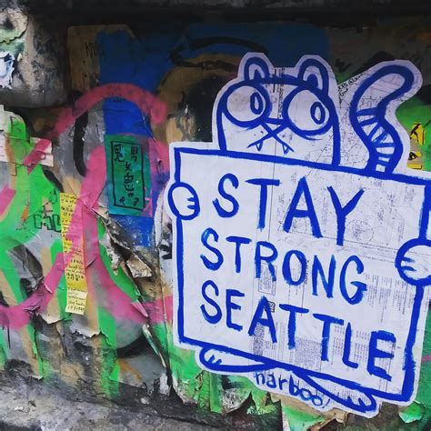 New Street Art In Downtown Seattle Rpics