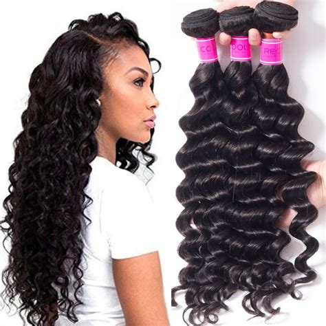 Braid hair by splitting your section into 3 parts. Wet And Wavy Human Braiding Hair