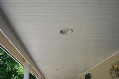 Wooden merchandise are additionally accessible, however select properly, or you'll be able to change porch roof extra usually than you need. Install Vinyl Beadboard Ceiling on Porch | Vinyl beadboard ...