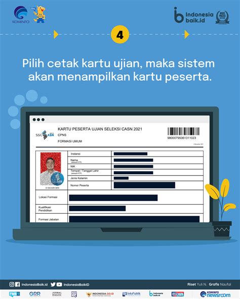 Infografik Cara Unduh Dan Cetak Kartu Ujian Cpns Source Code SexiezPicz Web Porn