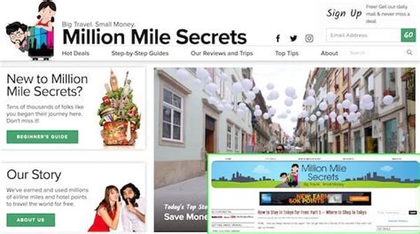 Welcome To The New Design Of Million Mile Secrets Million Mile Secrets