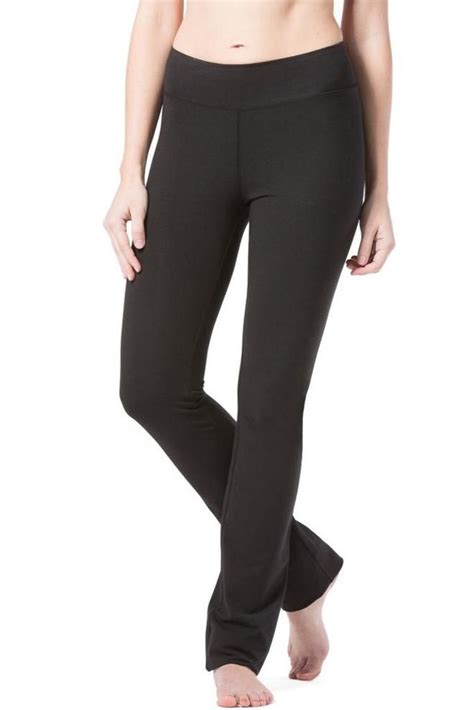 Women S Ecofabric™ Straight Leg Yoga Pant With Back Pockets Bamboo Yoga Pants Dress Yoga