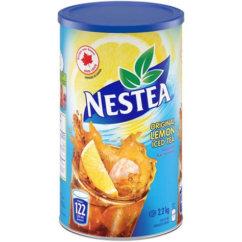Amazon Nestea Original Canadian Lemon Iced Tea Mix Jumbo Can