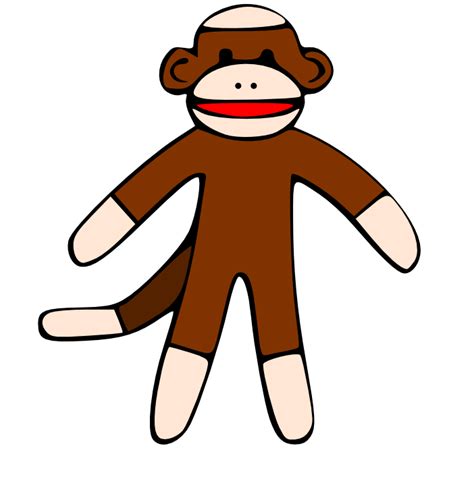 Sock Monkey Clip Art Clipart Best