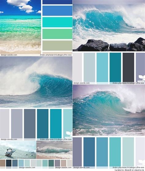 Greenblue Palette House Colors Ocean Colors Blue Palette