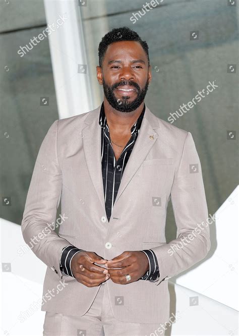 Us Actor Colman Domingo Poses During Editorial Stock Photo Stock