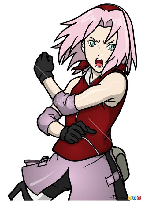 How To Draw Sakura Haruno From Naruto Naruto Drawings Porn Sex Picture