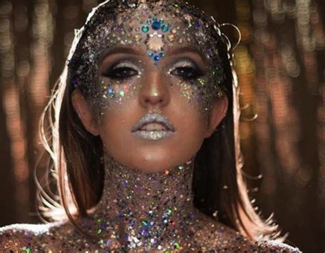 Halloween Glitter Makeup Inspiration — Lady Wimbledon