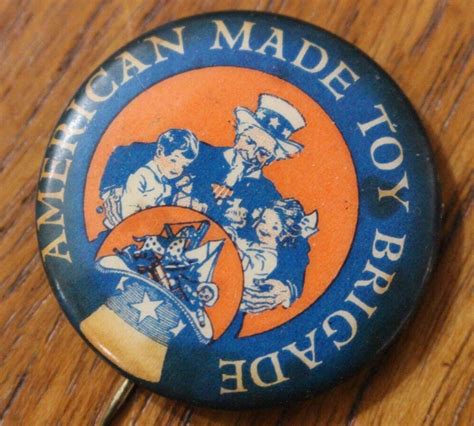 Vintage Uncle Sam American Made Toys Celluloid Pinback Button Christmas Toys Ebay