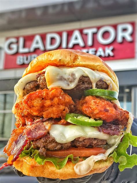 Gladiator Burger Steak Lisa St Brampton On L T R Canada